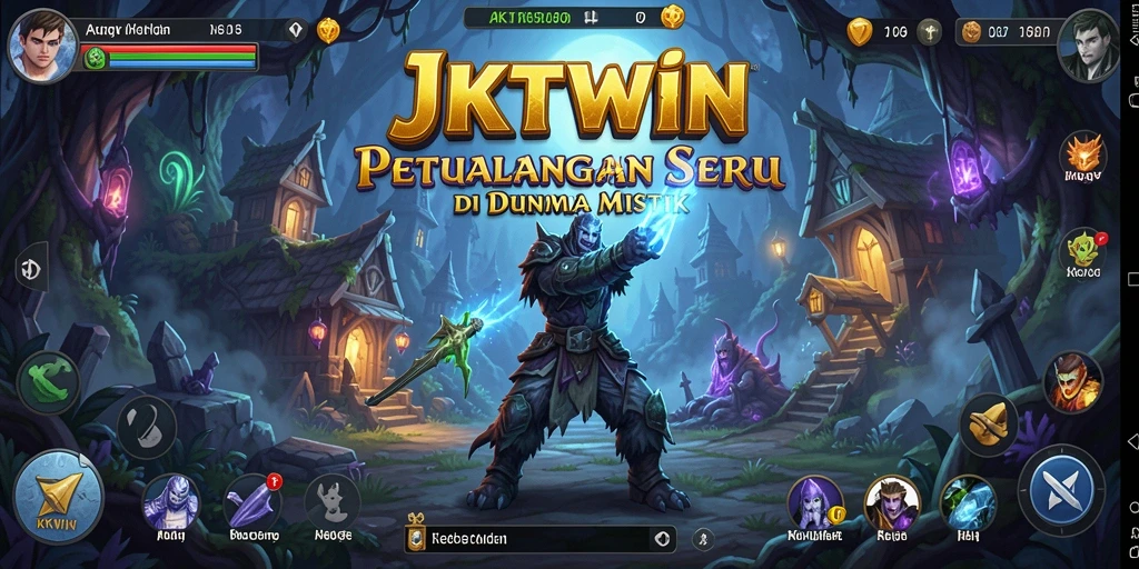 Tampilan gameplay <strong>JKTWIN</strong> yang menakjubkan dan penuh aksi.