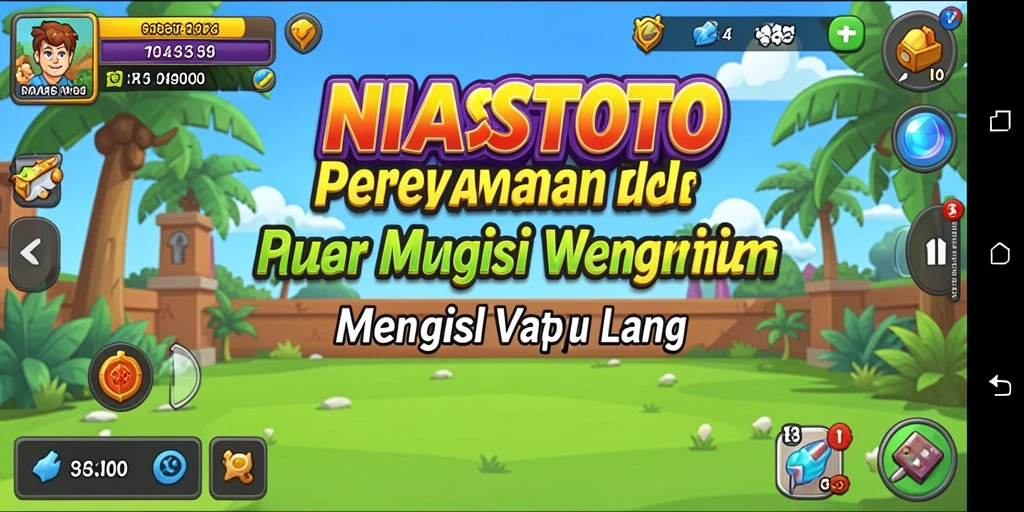 Tampilan gameplay NIASTOTO dalam suasana Idle yang menarik.