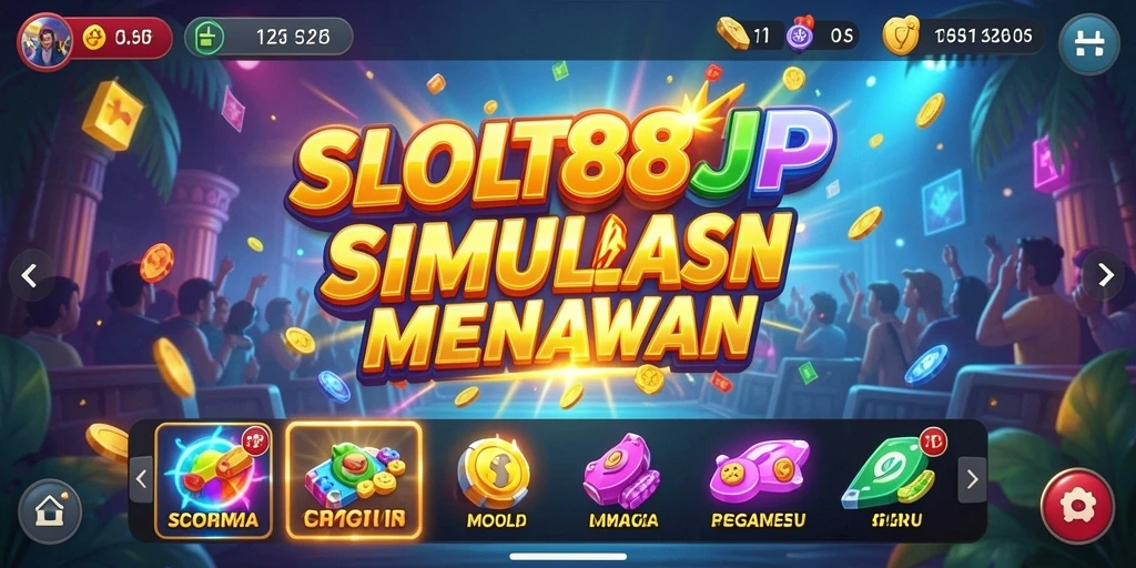 Tampilan gameplay menawan SLOT88JP dengan interaksi pemain yang seru.